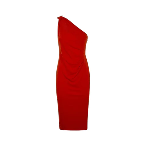 Lauren Ralph Lauren One-Shoulder Dress