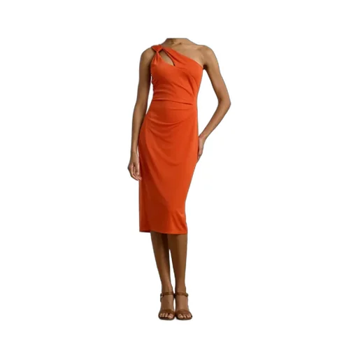 Lauren Ralph Lauren One-Shoulder Dress
