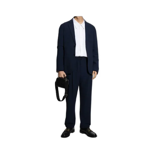 Giorgio Armani Single-Breasted Knitted Jacket