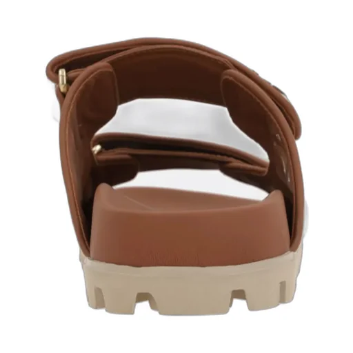 Miu Miu Two-Toned Slip-On Sandals
