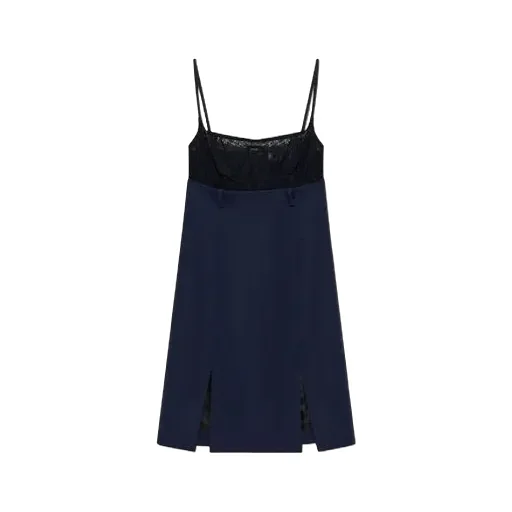 The Attico Spaghetti Strap Mini Dress