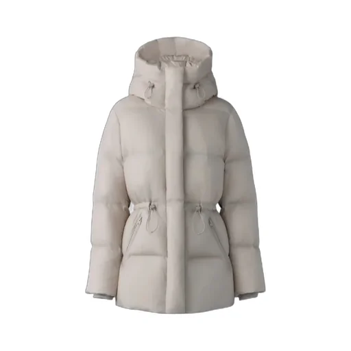 Long-Sleeved Down Jacket