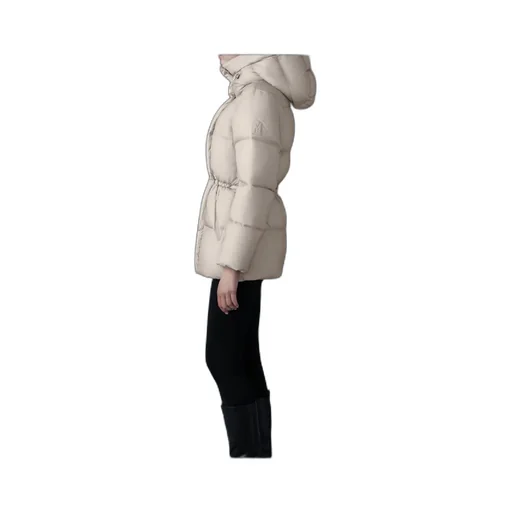 Long-Sleeved Down Jacket