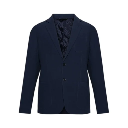 Giorgio Armani Single-Breasted Knitted Jacket