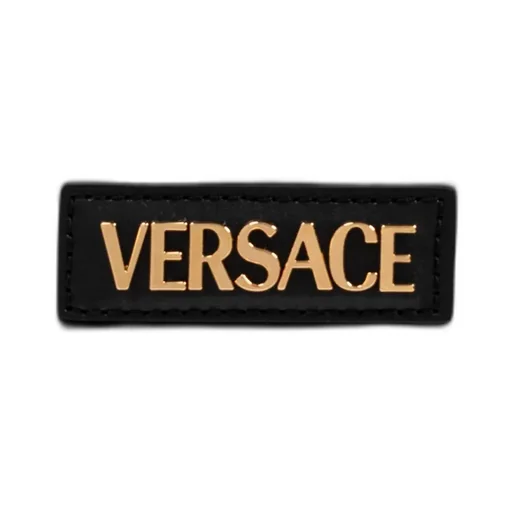 Versace Logo Plaque Zipped Belt Bag