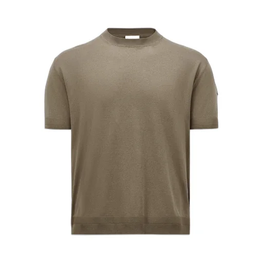 Silk & Cotton Knit T-Shirt