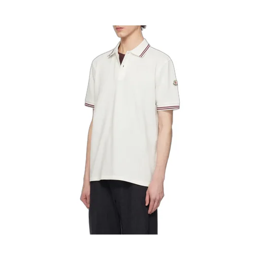 Moncler Logo Patch Short-Sleeved Polo Shirt
