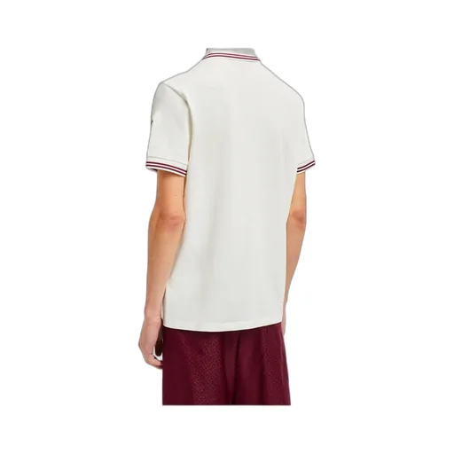 Moncler Logo Patch Short-Sleeved Polo Shirt