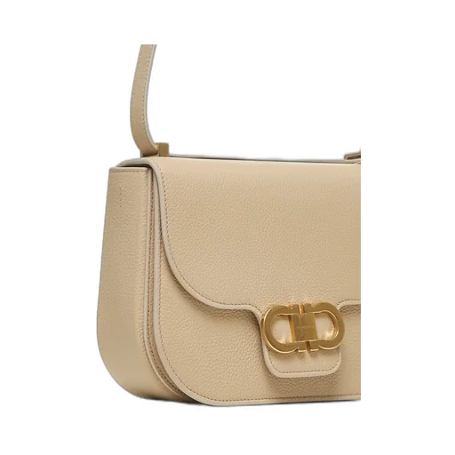 Double Gancini Cross Body Bag