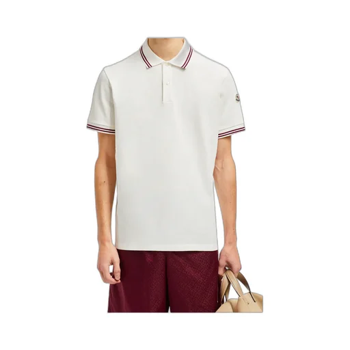 Moncler Logo Patch Short-Sleeved Polo Shirt