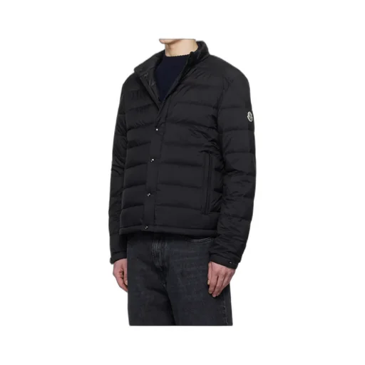 Moncler Selves Logo Patch Quilted Jacket