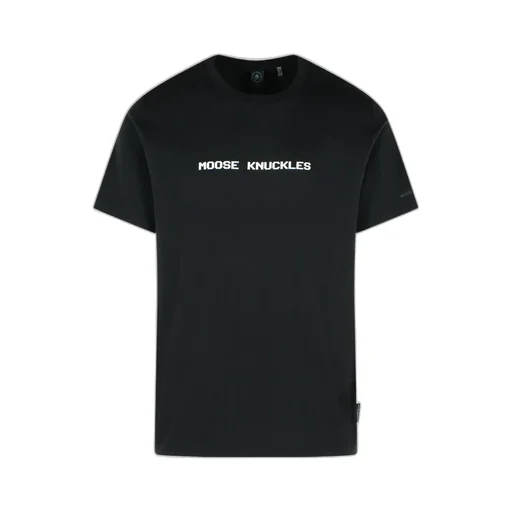 Moose Knuckles Logo Printed T-Shirt