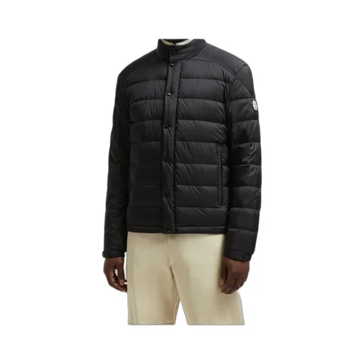 Moncler Selves Logo Patch Quilted Jacket