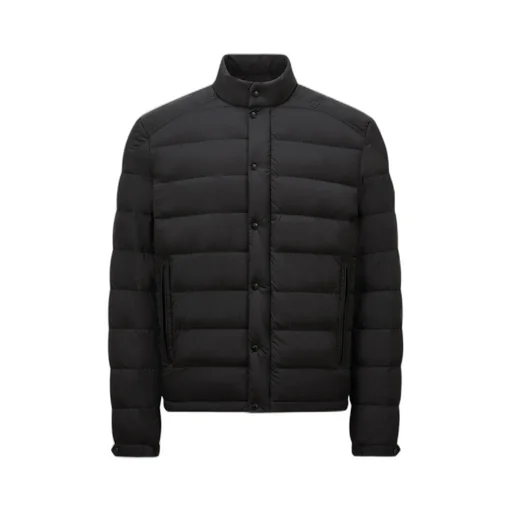 Moncler Selves Logo Patch Quilted Jacket