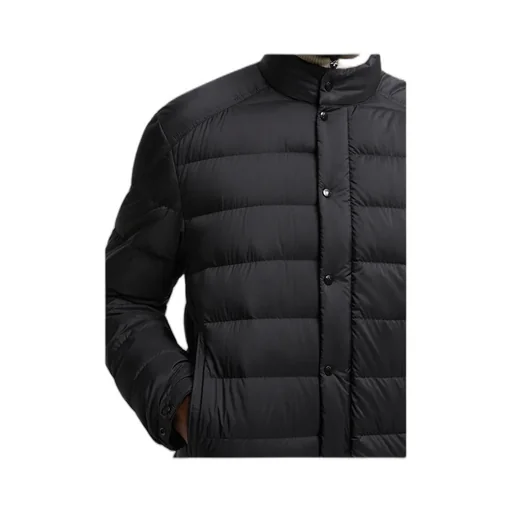 Moncler Selves Logo Patch Quilted Jacket