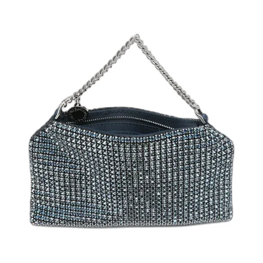 Stella Mccartney Falabella Crystal Mesh Crossbody Bag