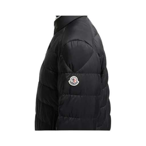 Moncler Selves Logo Patch Quilted Jacket