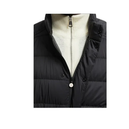 Moncler Selves Logo Patch Quilted Jacket