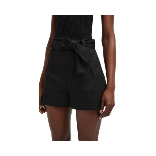 Moncler Pleat Detailed Belted Shorts