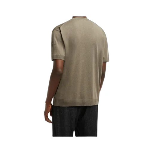 Silk & Cotton Knit T-Shirt