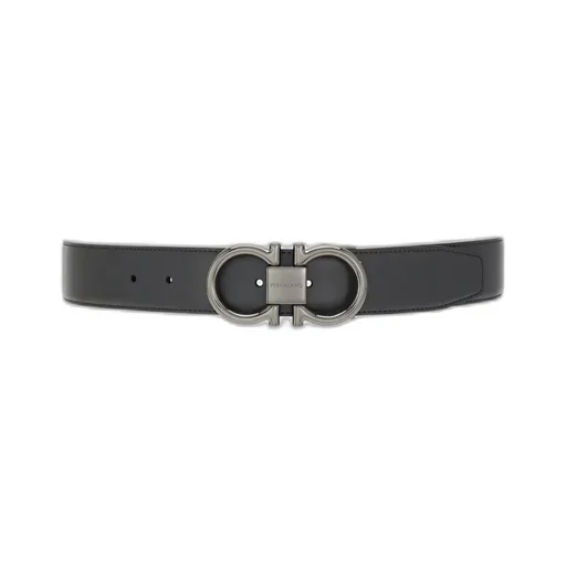 Reversible And Adjustable Gancini Belt