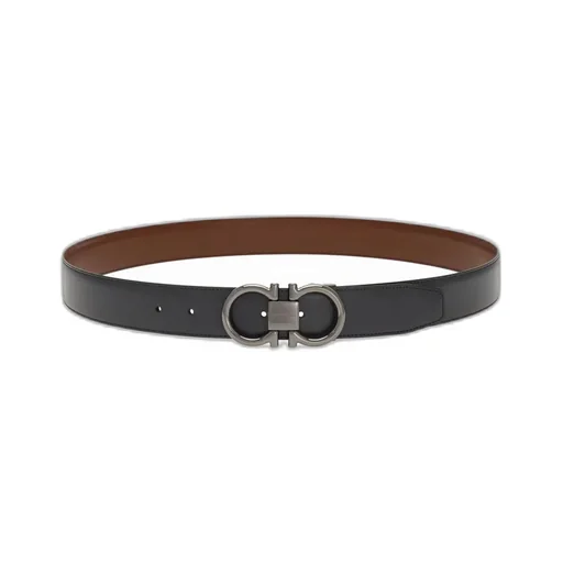 Reversible And Adjustable Gancini Belt