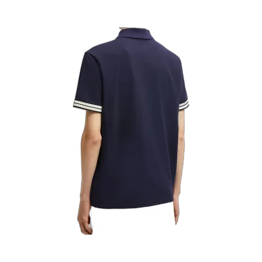 Moncler Logo Patch Short Sleeved Polo Shirt