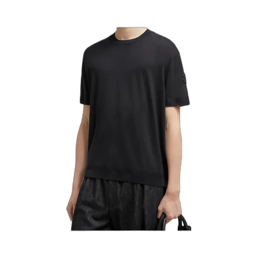 Moncler Logo Patch Crewneck T-Shirt
