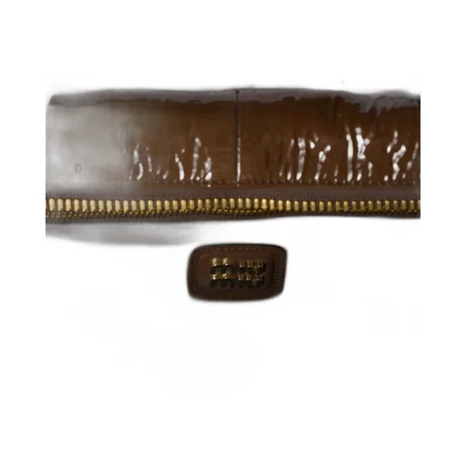 Beau Naplak Patent Leather Bag
