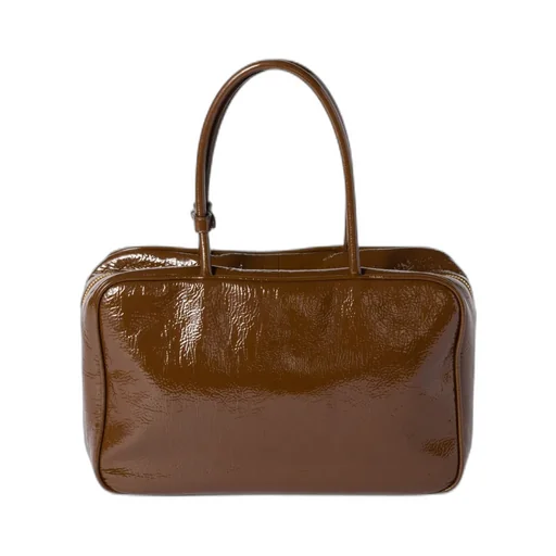 Beau Naplak Patent Leather Bag