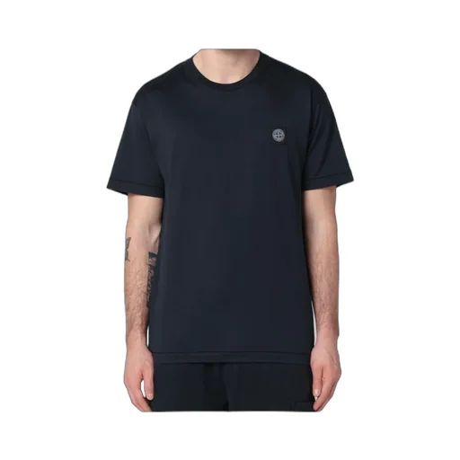 Stone Island Compass-Motif Crewneck T-Shirt