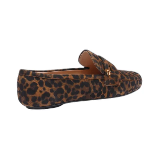 Gianvito Rossi Giorgia Loepard Printed Loafers