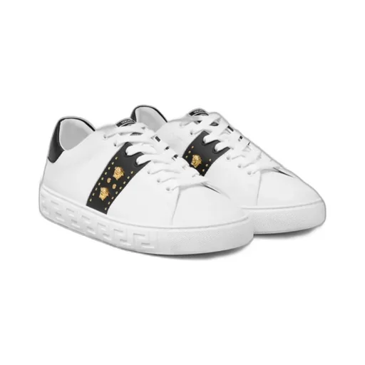 Versace Greca Lace-Up Sneakers