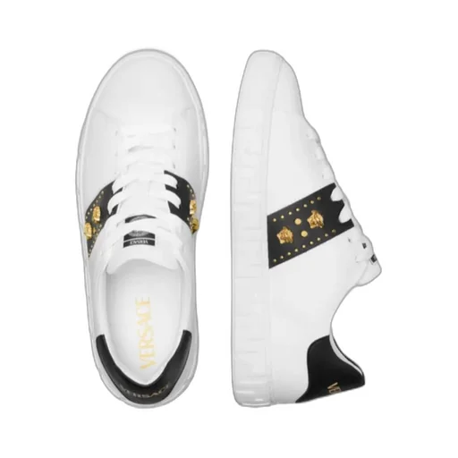 Versace Greca Lace-Up Sneakers