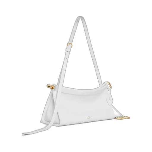 AlaÏA Logo Stamp Small East West Shoulder Bag