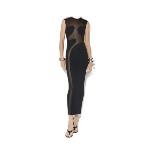 AlaÏA Knit Molded Bodycon Dress