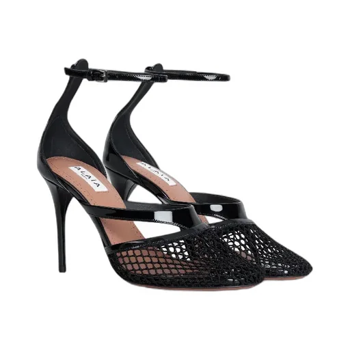 90Mm Infradito Patent-Leather Pumps