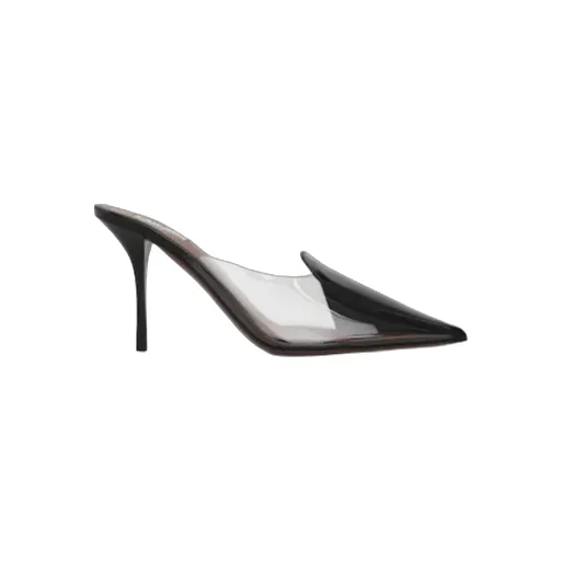 Alaa Coeur Pointed-Toe Slip-On Mules