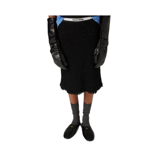 Miu Miu Button-Up Cropped Jacket