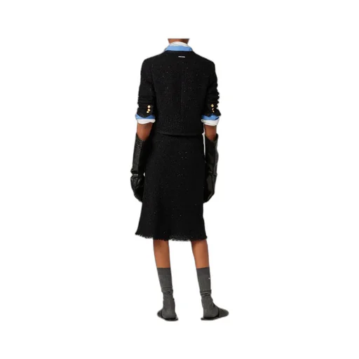 Miu Miu Button-Up Cropped Jacket