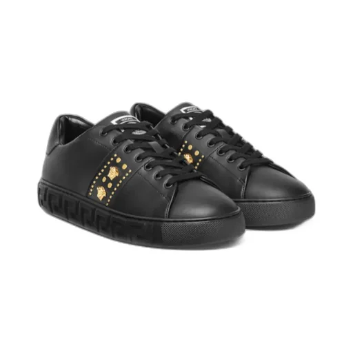 Versace Greca Lace-Up Sneakers