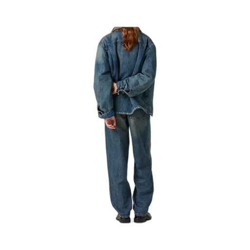 Miu Miu Logo-Embroidered Denim Jeans