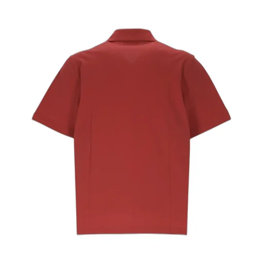 Lanvin Logo Embroidered Short Sleeved Polo Shirt