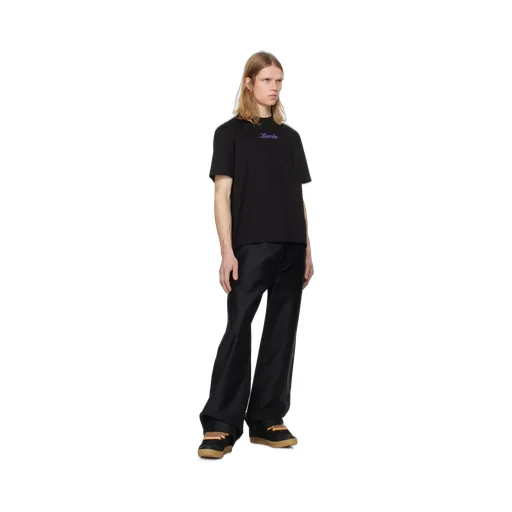 Lanvin Logo Embroidered Crewneck T-Shirt