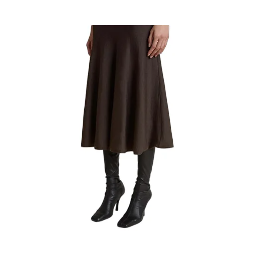 Khaite Mayu Knitted Skirt