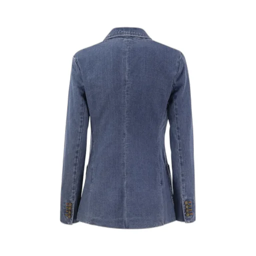 Polo Ralph Lauren Double-Breasted Denim Blazer