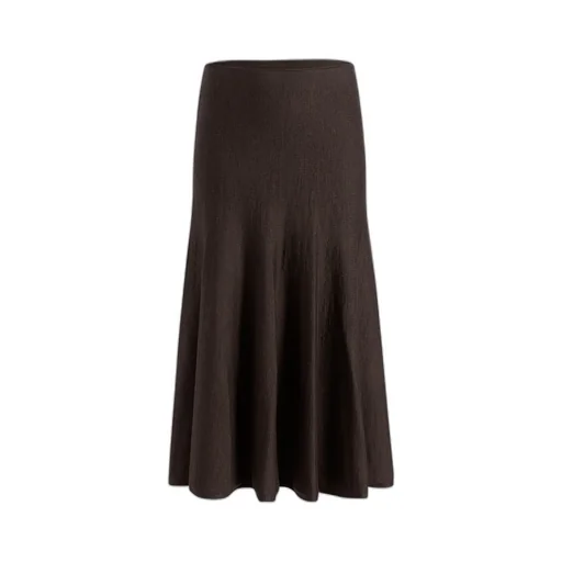 Khaite Mayu Knitted Skirt