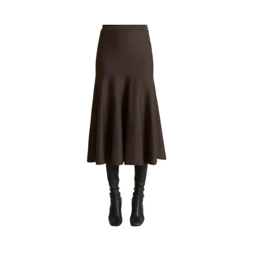 Khaite Mayu Knitted Skirt