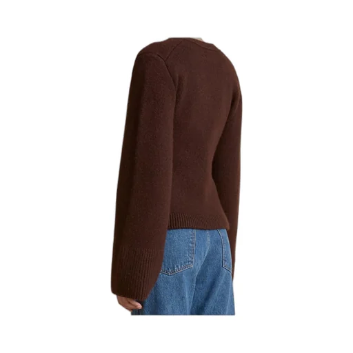 Khaite Scarlet V-Neck Cardigan