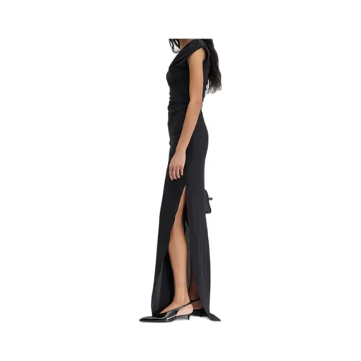 Jacquemus Ruched La Robe Rita Longue Gown